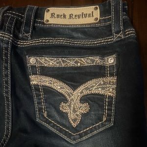￼ Rock revival jeans.